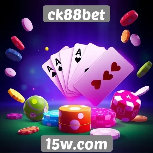 Variedade de jogos disponíveis no ck88bet